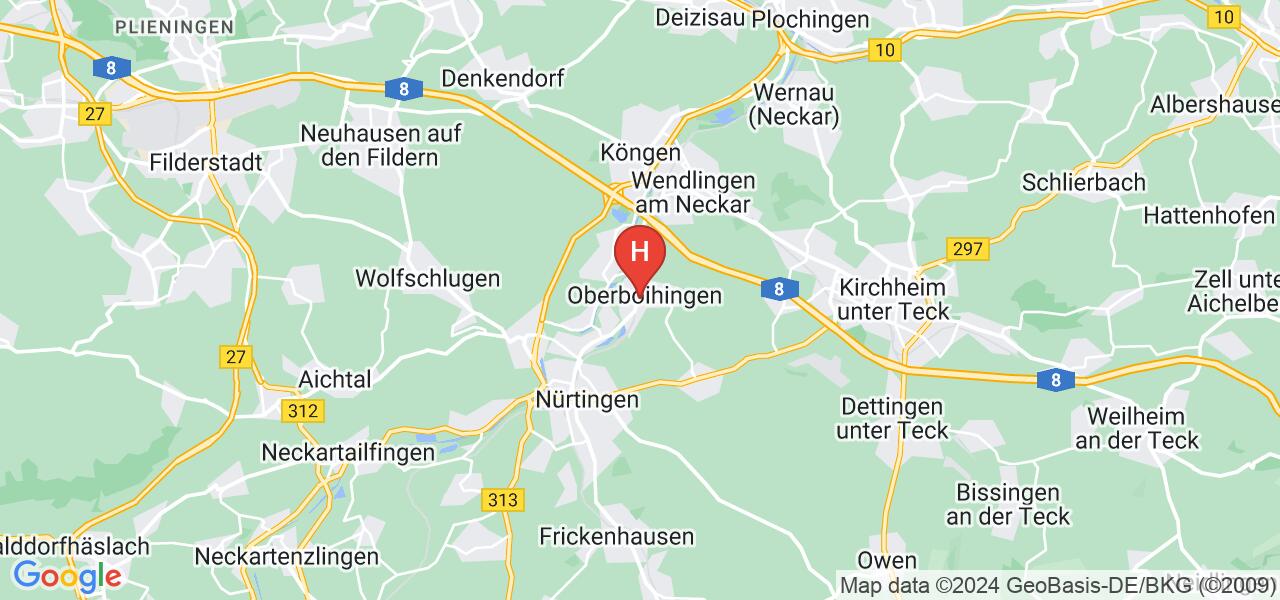 Nürtingerstr 24,72644 Oberboihingen